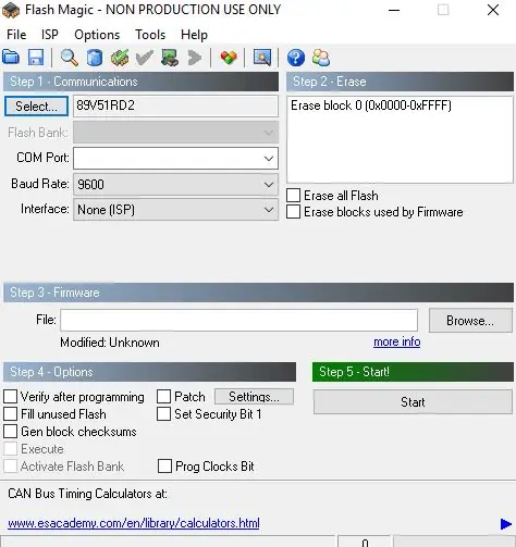 Software utilizado