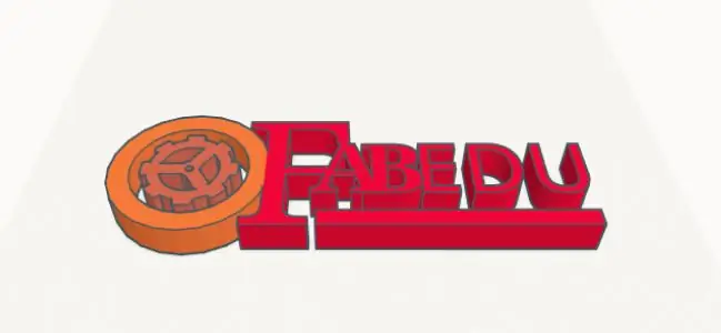 Tinkercad yordamida shaxsiy logotipingizni yarating