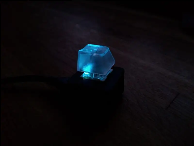 RGB bir düyməli USB klaviatura