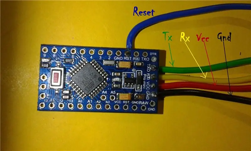 Stel uw Pro Mini in