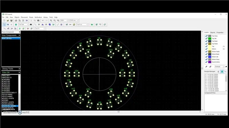 Część pierwsza projektu PCB! Umieszczenie diody LED