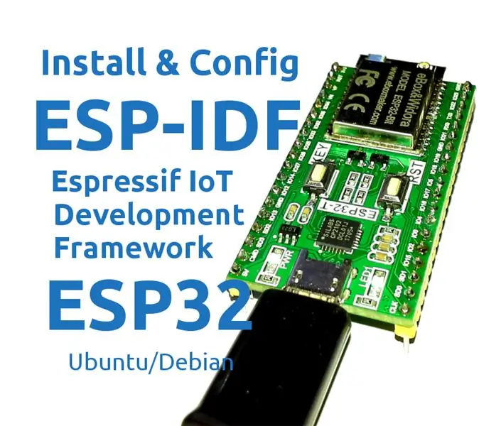 ESP-IDF pro moduly ESP32 Kompletní instalace