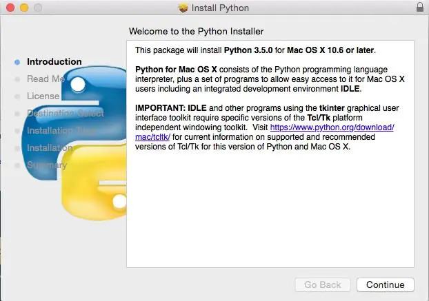 Instal·lador de Python