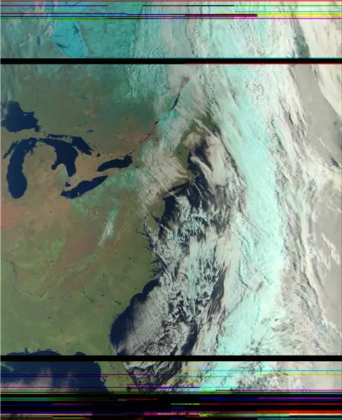 Raspberry Pi NOAA og Meteor-M 2 modtager