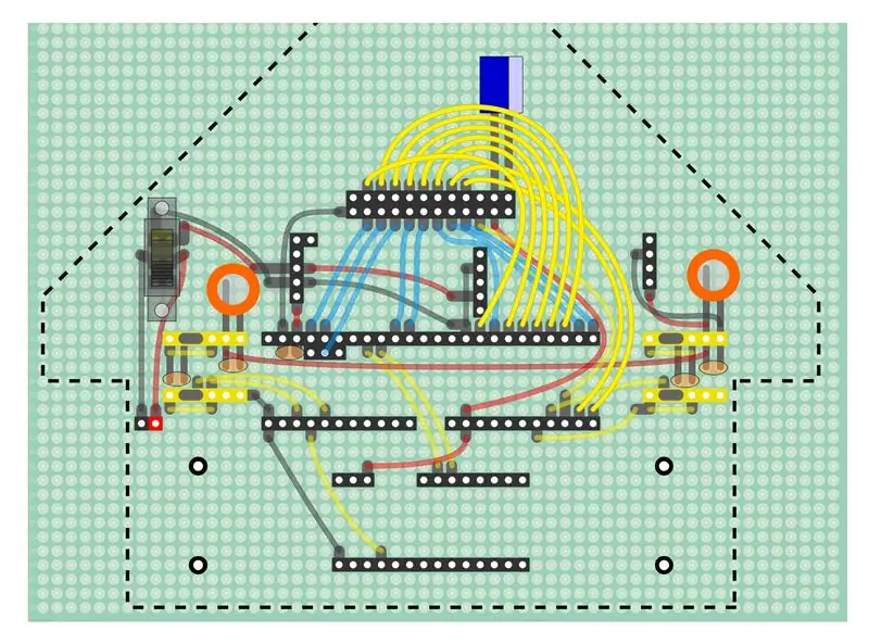 Prototipazione - Header array di sensori di linea