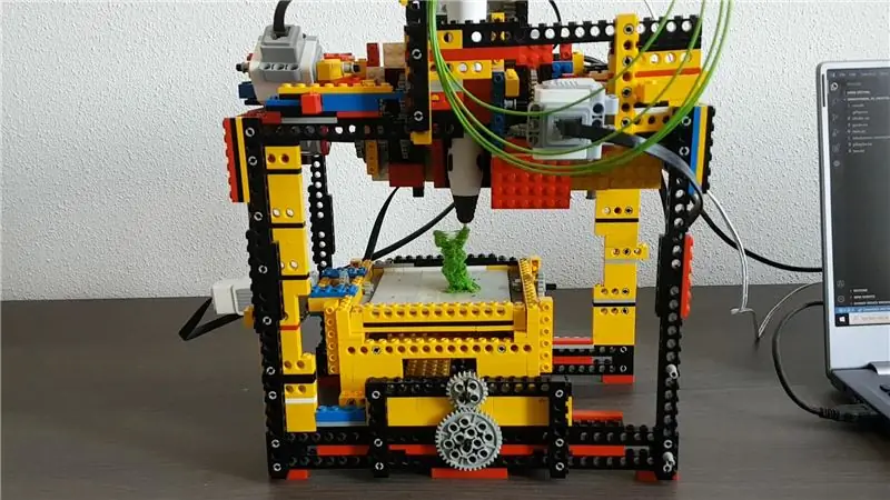 LEGO 3D -printer, mis kasutab Gcode'i