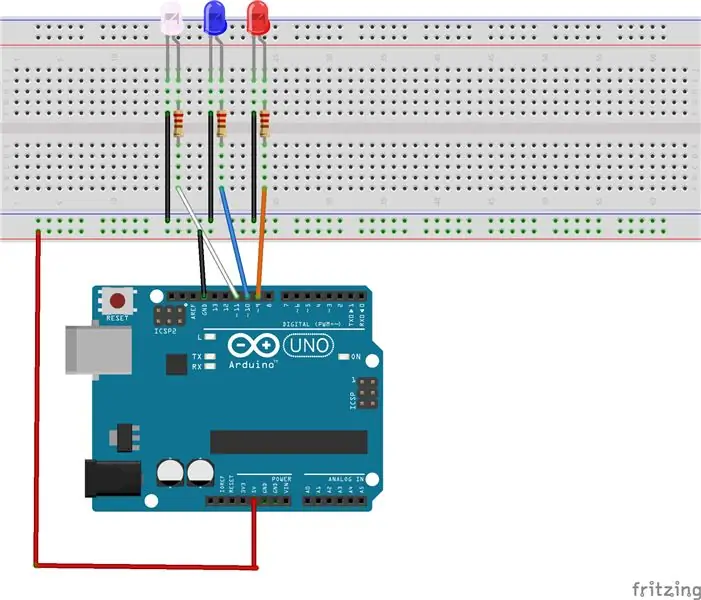 Kết nối đèn LED