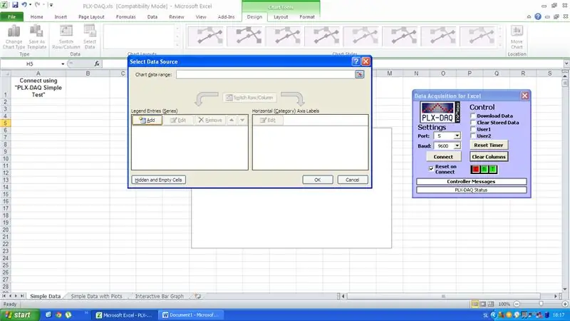 Pagpapadala ng Data sa Excel