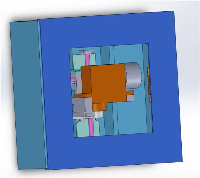 Diseño 3D: Ensamblaje mecánico completo