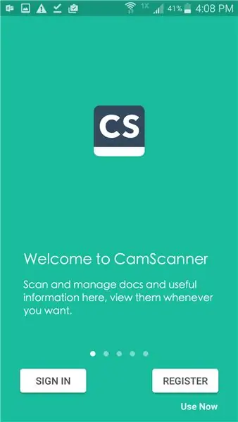 Scansione ed e-mail con CamScanner