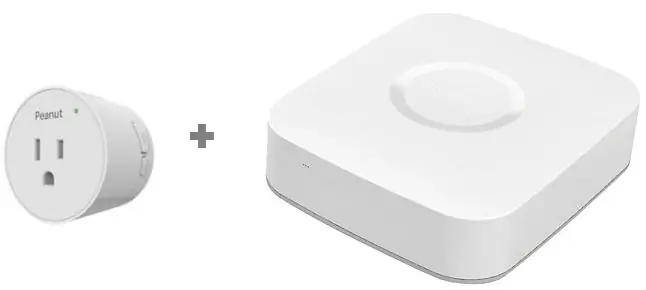 Integrējiet zemesriekstu kontaktdakšu ar SmartThings Hub