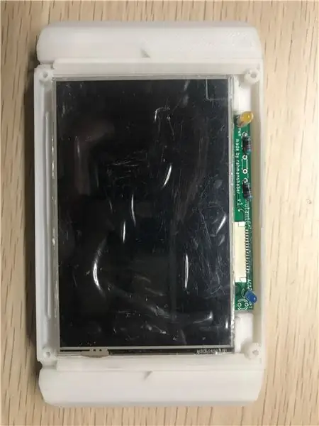 Setzen Sie nun das LCD