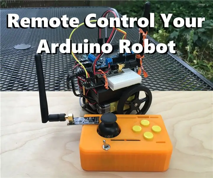 Дистанционное управление роботом Arduino: 7 шагов