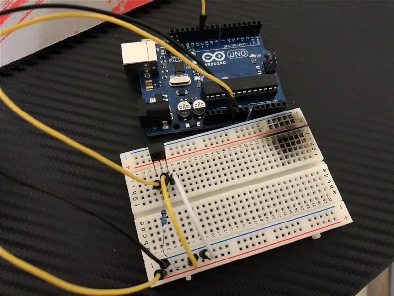 Construir o circuito receptor IR