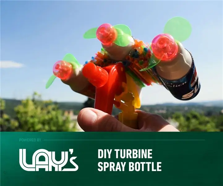 DIY Turbine Spray Bottle: 12 vaihetta (kuvilla)