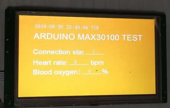 วิธีแสดงอัตราการเต้นของหัวใจบนจอ LCD STONE ด้วย Ar