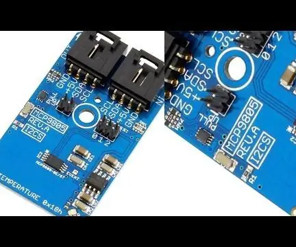 Raspberry Pi MCP9805 Sensor de temperatura Java Tutorial: 4 etapas