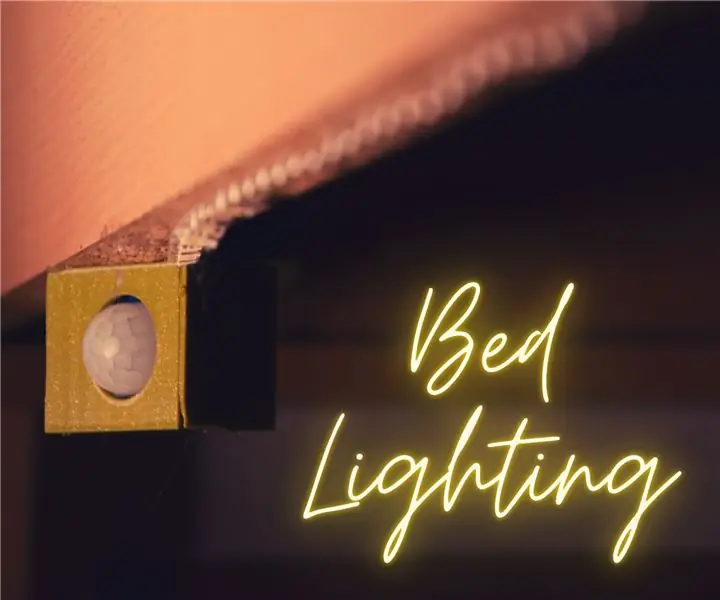 Automatische bedverlichting: 5 stappen (met afbeeldingen)