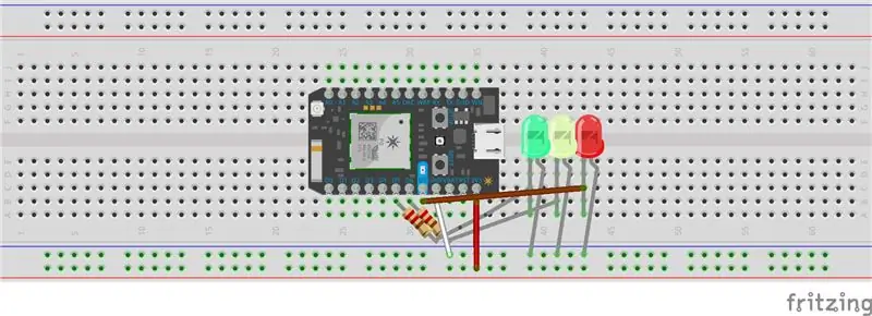 Configurando os LEDs