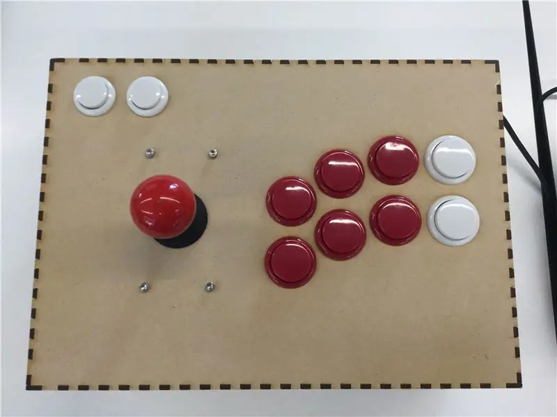 Arcade Stick για υπολογιστή και Raspberry Pi