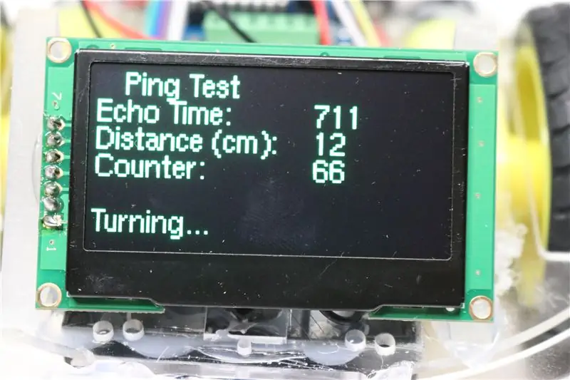 Krok 6: Wyświetl parametry robota