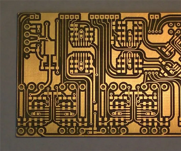 การแกะสลัก PCB อย่างง่าย: 4 ขั้นตอน