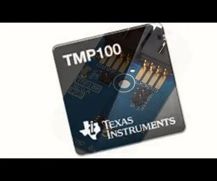 Raspberry Pi - TMP100 Temperature Sensor Java Tutorial: 4 Mga Hakbang