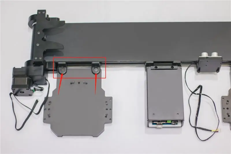 Lắp đặt bộ định tuyến UArm: Sửa một bộ phân tần khác trên băng tải