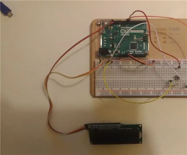 Arduino Leonardo sekundomeri: 3 qadam