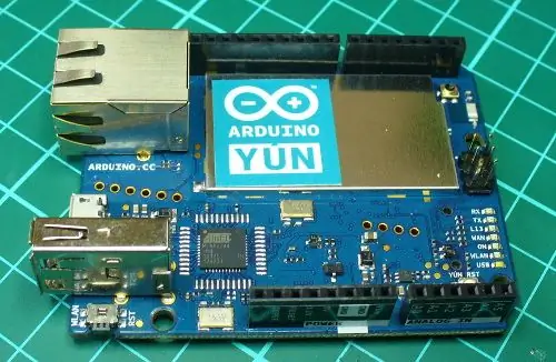 Twitter и Arduino Yún