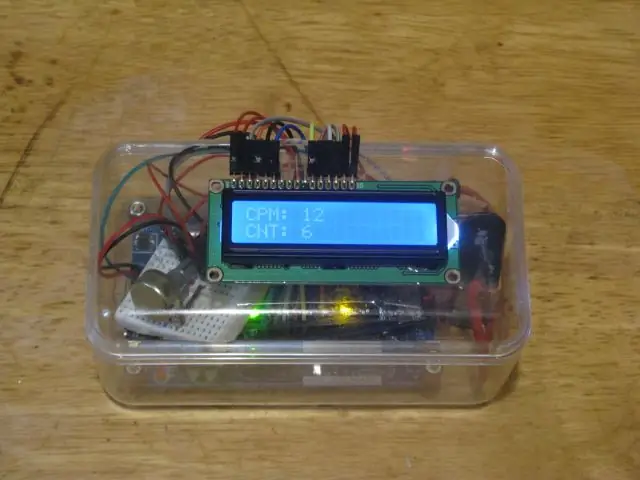 „Arduino DIY Geiger“skaitiklis