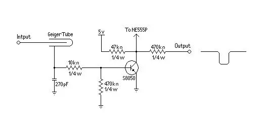 Prueba eléctrica del contador Geiger