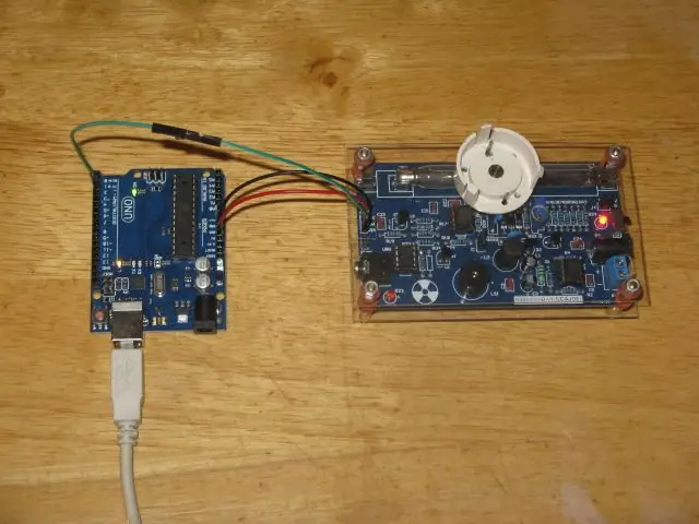 Medición J305 de la radiación del sensor de humo