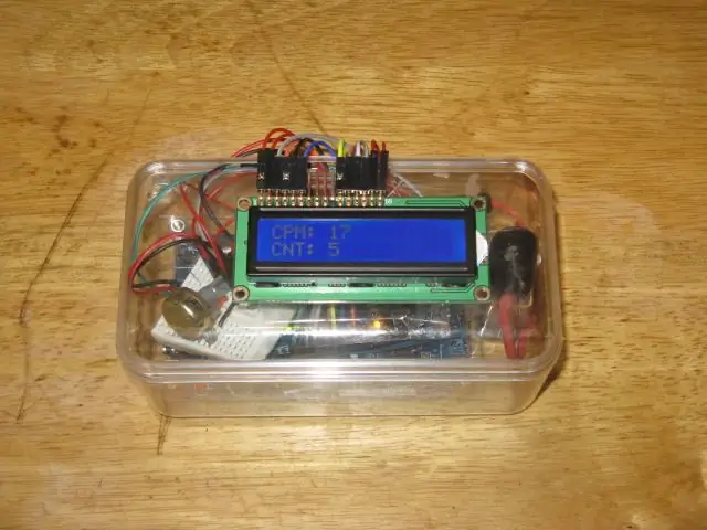 Geiger Counter Nrog LCD