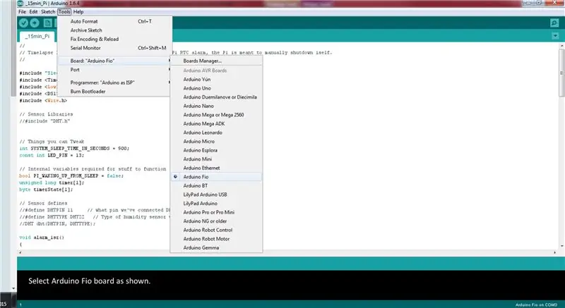 Étape 4. Télécharger le programme sur Sleepy Pi