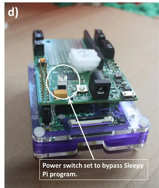 Addım 5: Sleepy Pi Real Time Saatı və Raspberry Pi A+ qurun