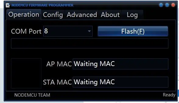 Flash ESP8266 Basic Firmware