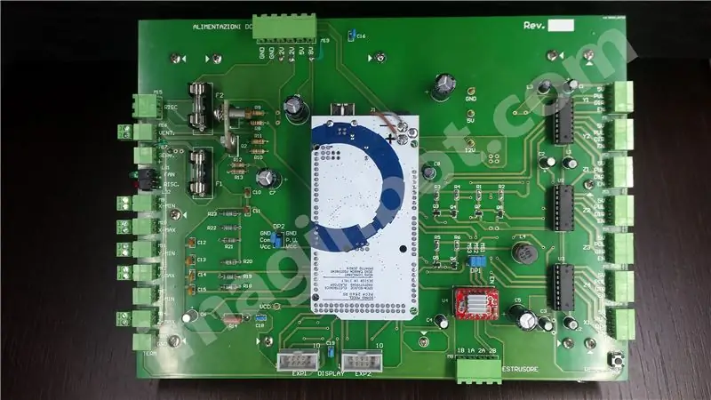 Controller Imaginbot para sa 1 Cubic Meter 3D Printer