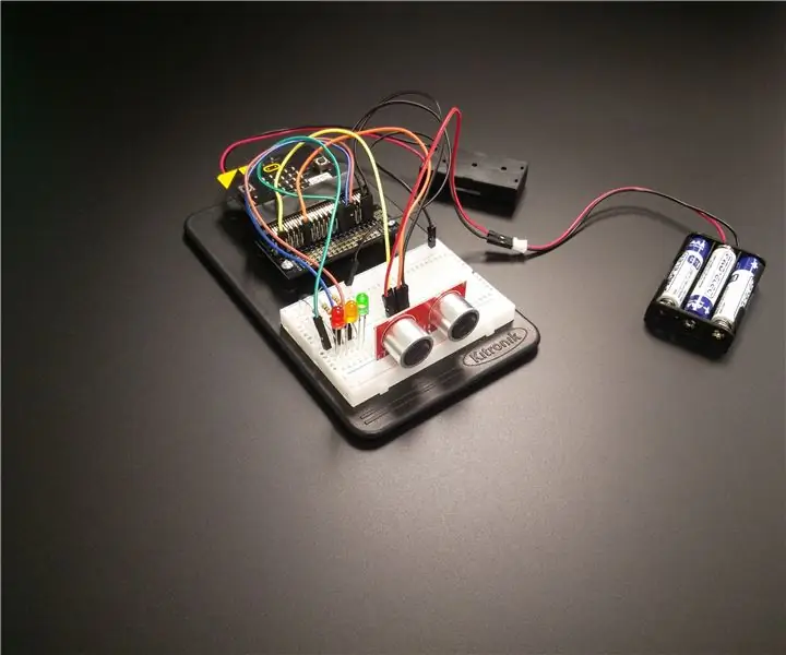 Kev Txheeb Ze Nrog Micro: me ntsis thiab Sonar (HC-SR04 Module): 3 Cov Kauj Ruam (nrog Duab)