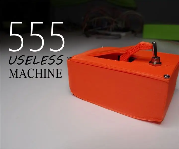 555 Useless Machine: 8 trin (med billeder)