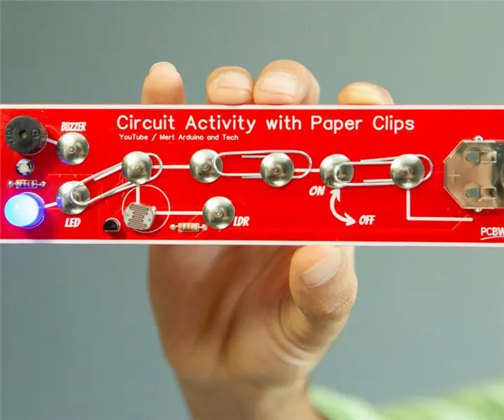 DIY Circuit Activity Board mit Büroklammern - HERSTELLER - STEM: 3 Schritte (mit Bildern)