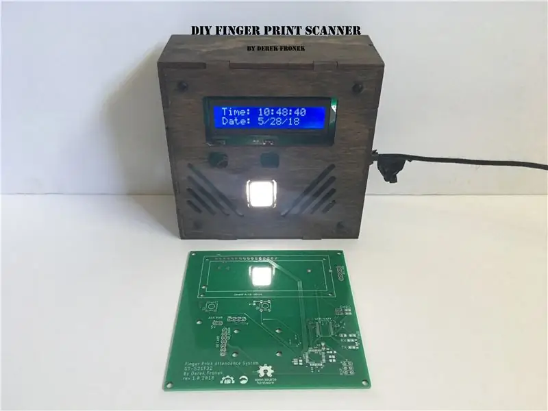 Fingerprint Scanner Class Attendance System (GT-521F32)