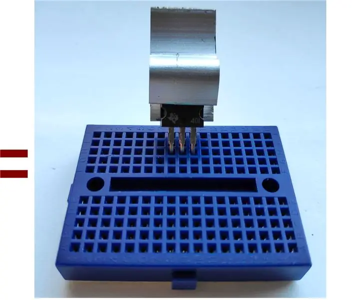 Reutilización de un disipador de calor de computadora para crear un disipador de calor de transistor: 7 pasos