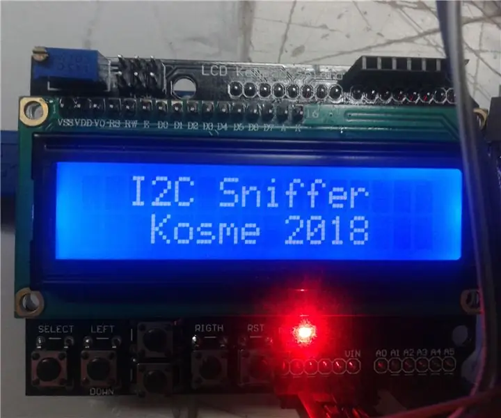 Sniffer Arduino I2C: 4 kroky