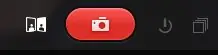 Matapos Mong Piliin ang Iyong Mode, I-click muli ang Icon, at Ang Mga Mode ay Maglayo. Susunod, Makikita Mo ang Bar na Ito sa Ibaba ng Camera. Mag-click sa Button na Ito