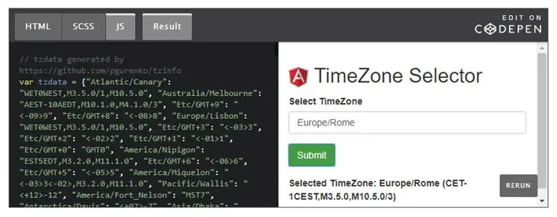 Indsaml oplysninger om tidszone