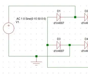 Mạch chỉnh lưu toàn sóng thông qua chỉnh lưu cầu: 5 bước (có hình ảnh)