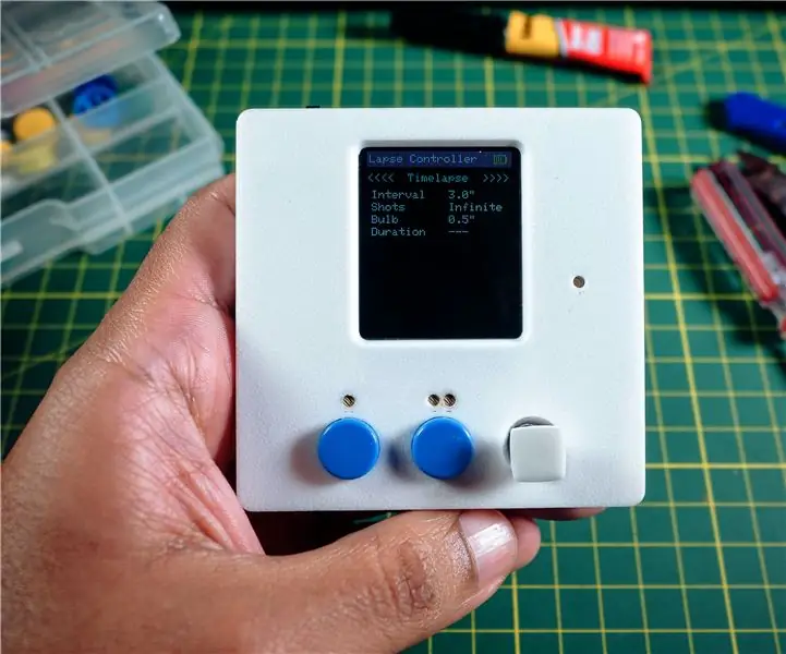 Lapse Controller Mini (LCMini): 7 Langkah (dengan Gambar)