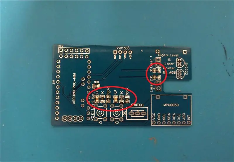 PCB -kokoonpano Vaihe 1