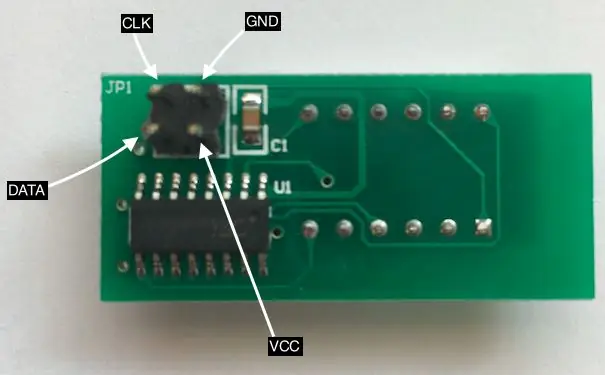 Rov siv LEDC68 Qub Gotek Zaub